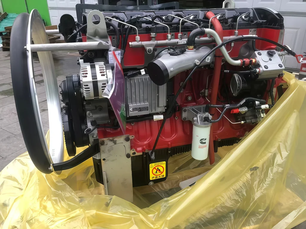 Cummins Diesel Engines ISG engine assembly for commercial trucks and logistics vehicles