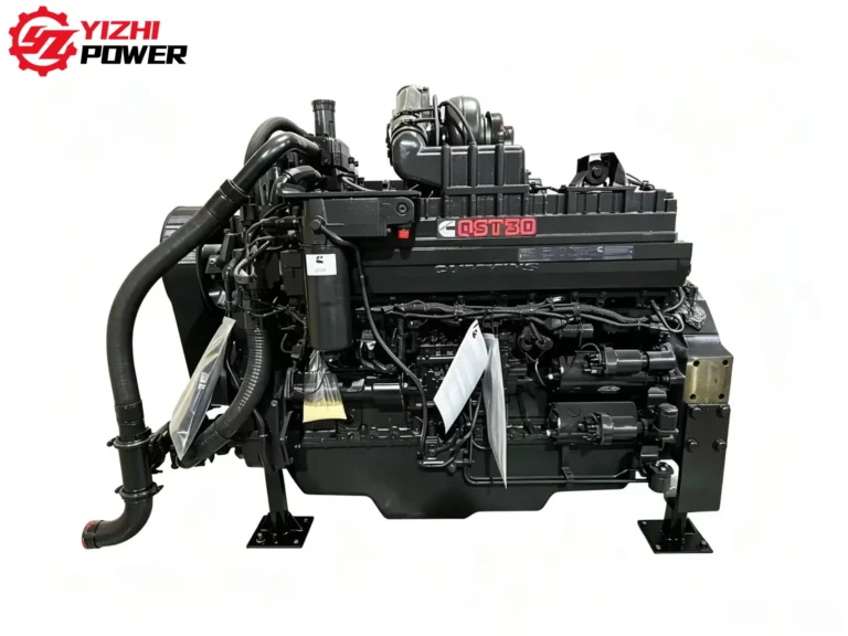 Brand new Cummins QST30 diesel engine assembly for industrial applications by YiZhi Power.