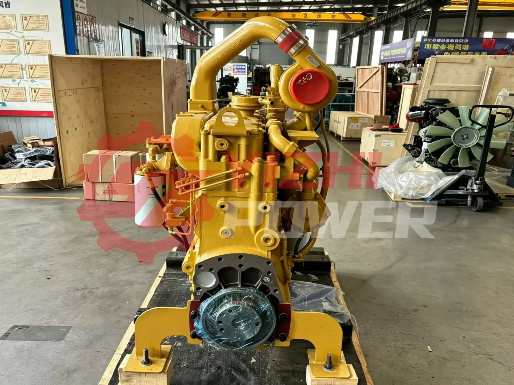 New Cummins NT855 industrial diesel engine ready for export by YiZhi Power