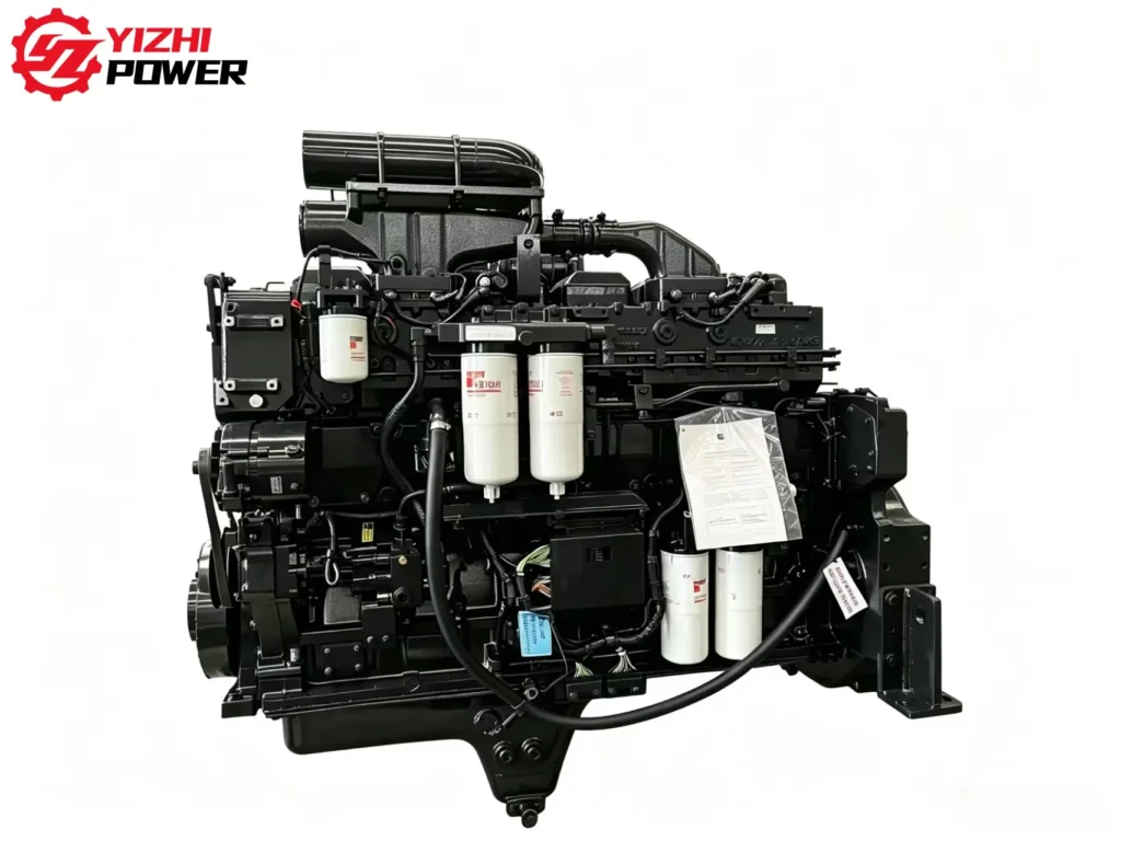Brand new Cummins QST30 diesel engine assembly for industrial applications by YiZhi Power.