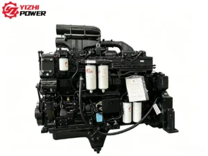 Brand new Cummins QST30 diesel engine assembly for industrial applications by YiZhi Power.