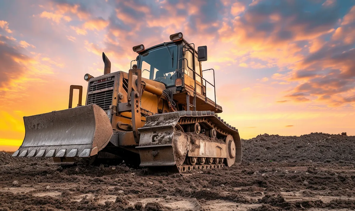 construction equipment engines used in bulldozers for heavy earthmoving operations