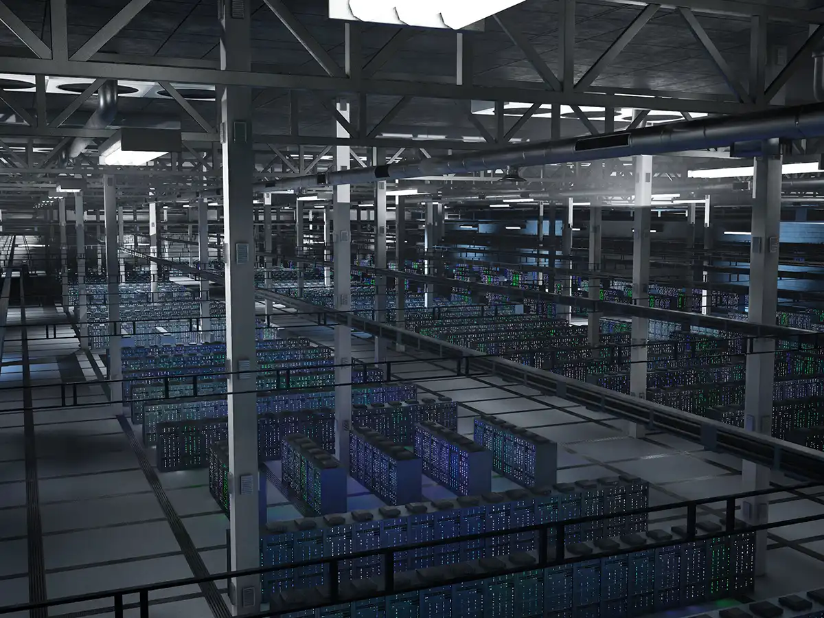 data center generator engines supporting high-availability server infrastructure