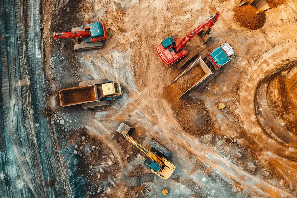 diesel excavator engines used in mining operations and heavy duty work