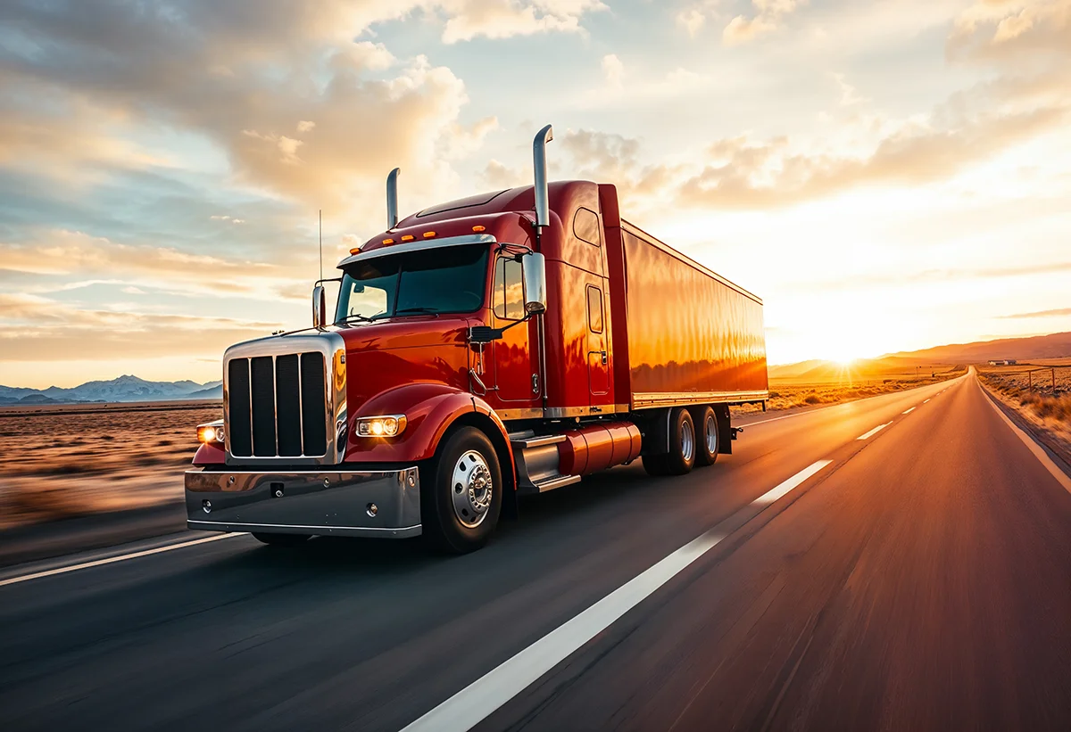 heavy duty truck powered by diesel engines for trucks on highway transport