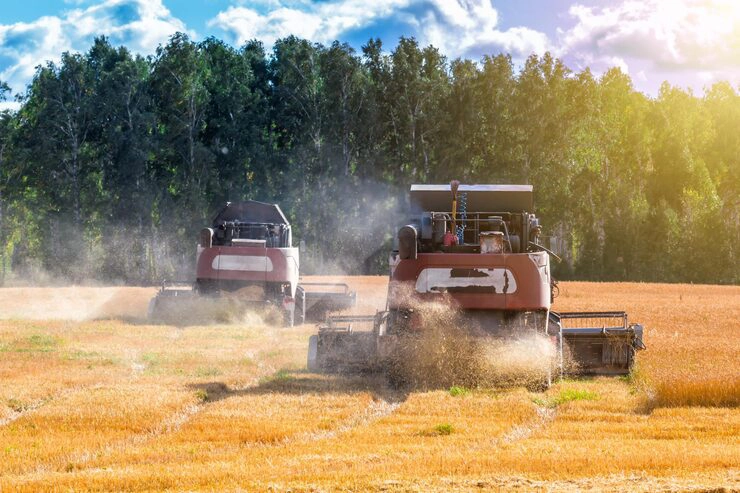 agricultural harvester engines used in combine harvesters during harvesting operations