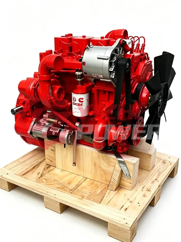 Brand-new precision parts for a cummins 4bt engine swap project by YiZhi Power.