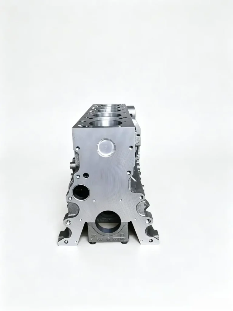 Cummins 6BT cylinder head right side view for OEM engine inspection and compatibility reference