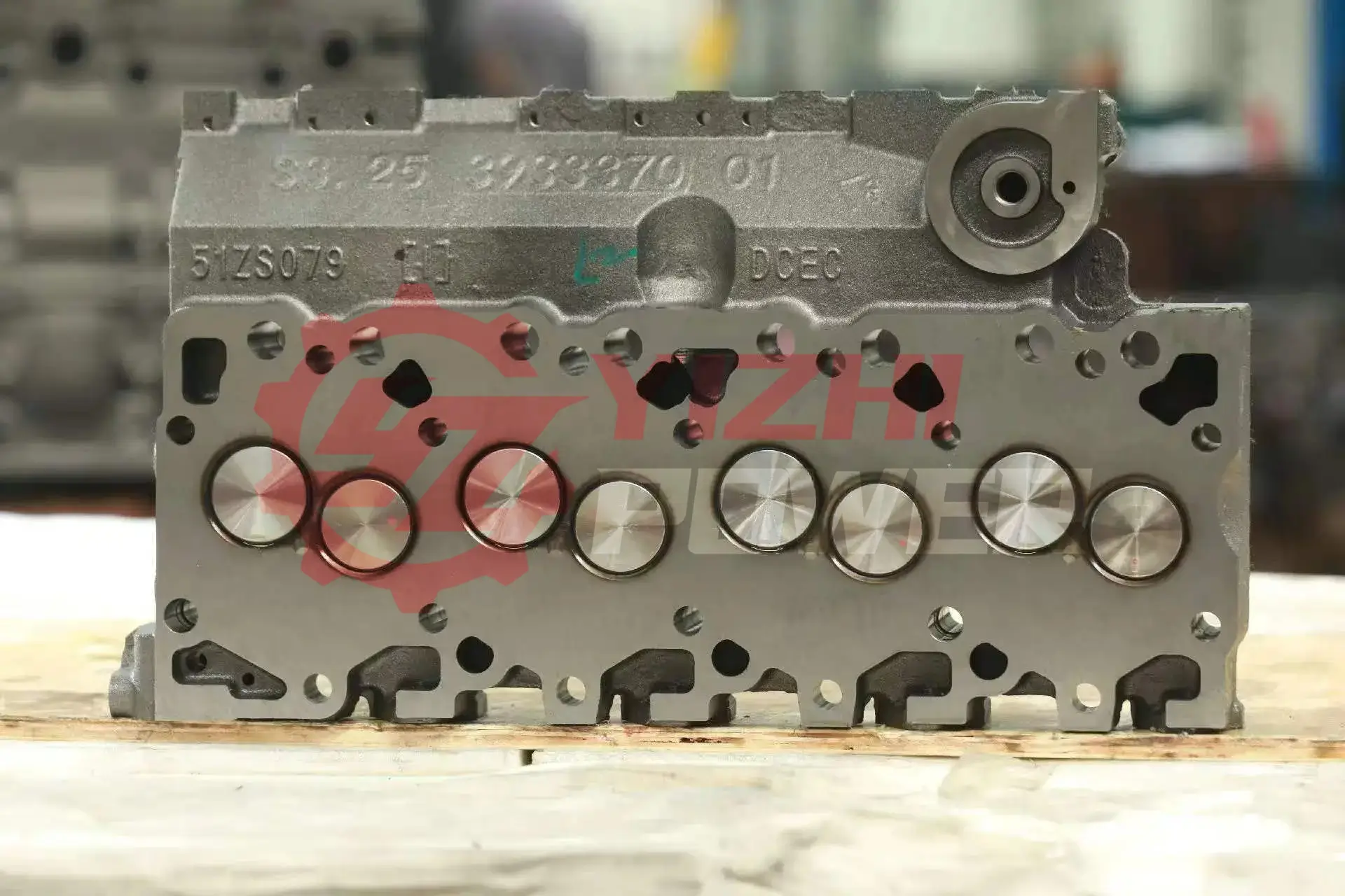 YZDL heavy-duty complete cylinder head assembly for Cummins engine