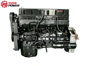 Brand new Cummins M11 engine assembly with fuel injection pump and starter motor