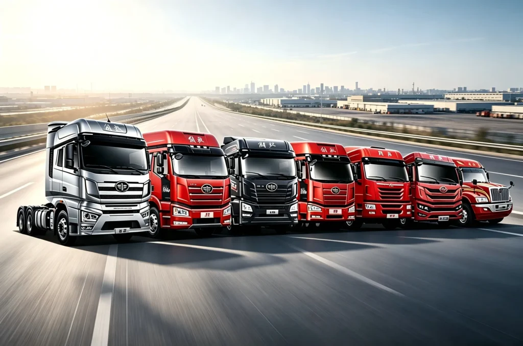 FAW truck parts supplied by an authorized FAW distributor for all heavy-duty models