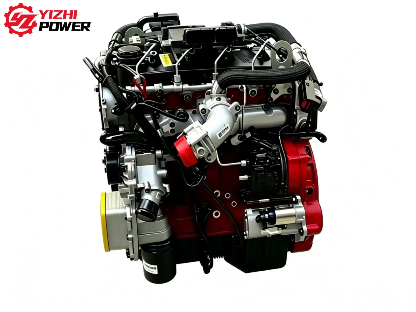Genuine Cummins ISF2.8 diesel engine with starter motor and common rail fuel system