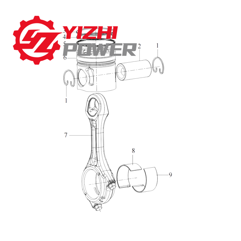 xichai engine connecting rod 1004020A81DG