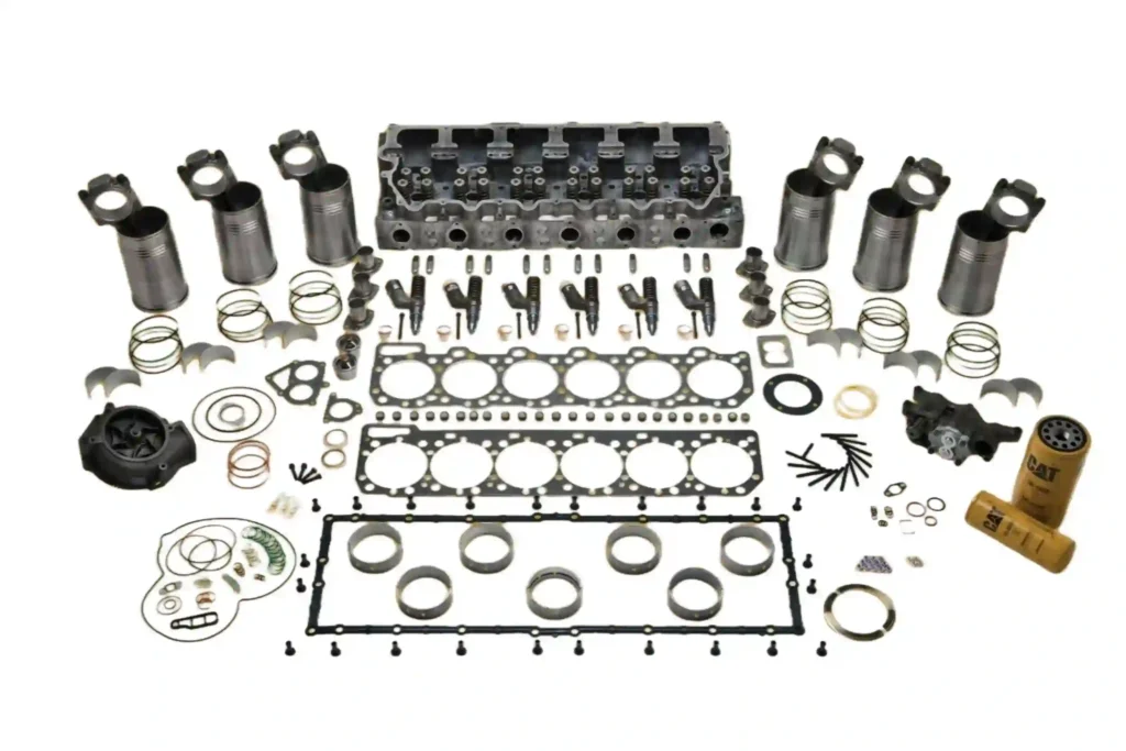 Cummins Engine Rebuild Kit with diesel engine rebuild components and gasket sets