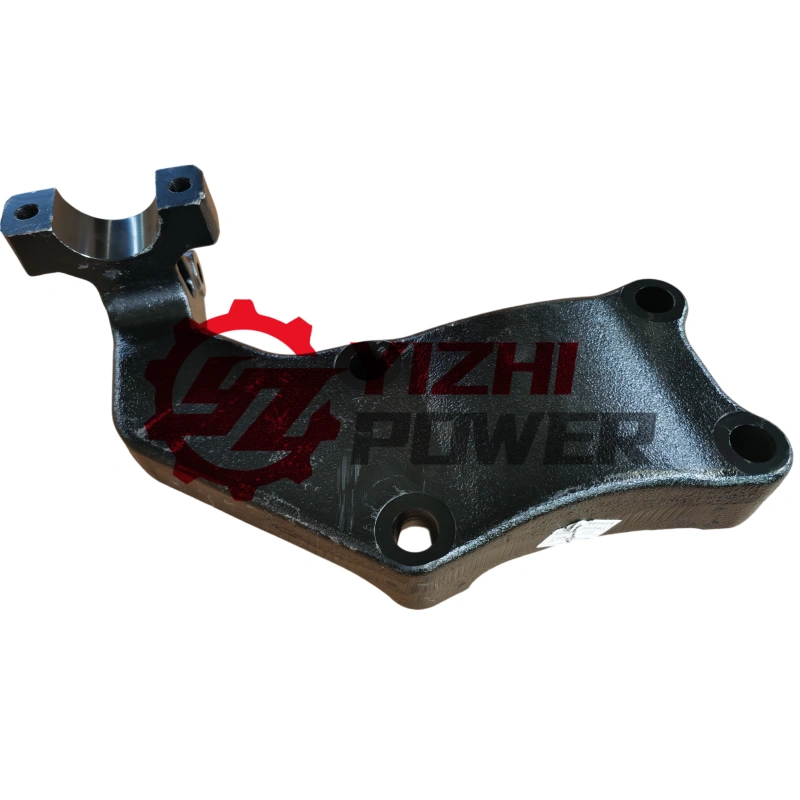 FAW 2912417A50A/A left support plate for rear leaf spring on heavy-duty commercial truck chassis