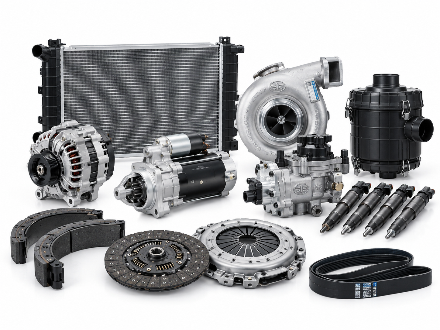 Genuine OEM FAW truck spare parts and components wholesale