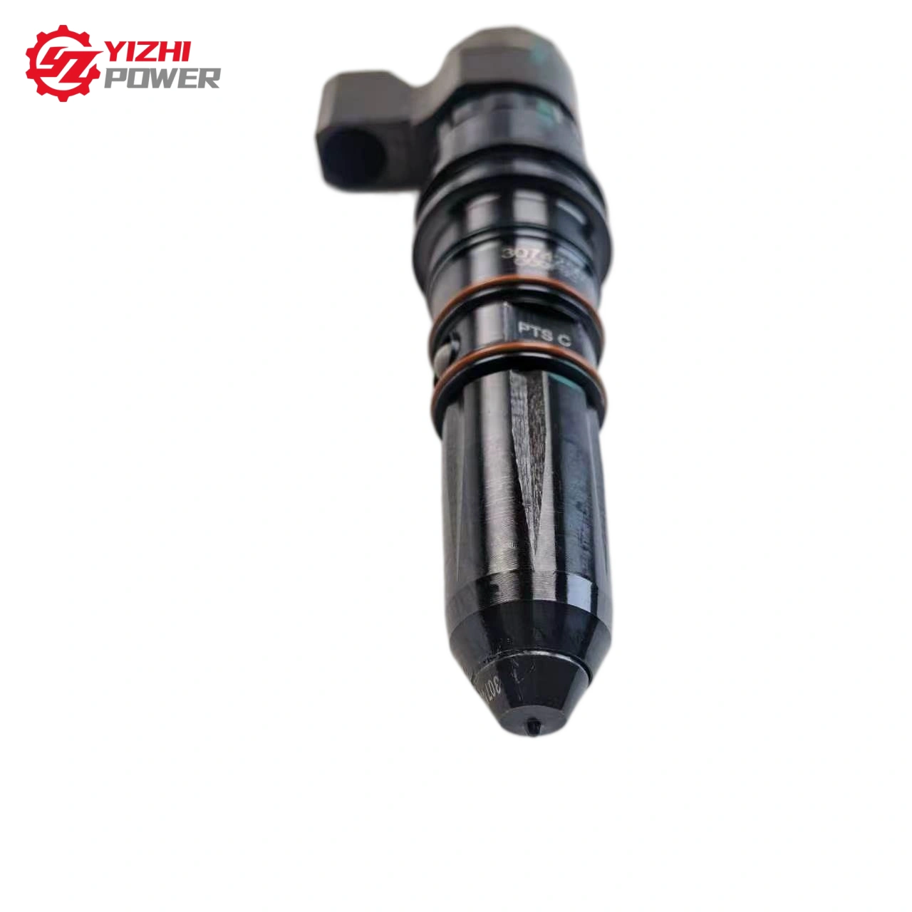 Angled View of Cummins L10 Diesel Fuel Injector 3074250